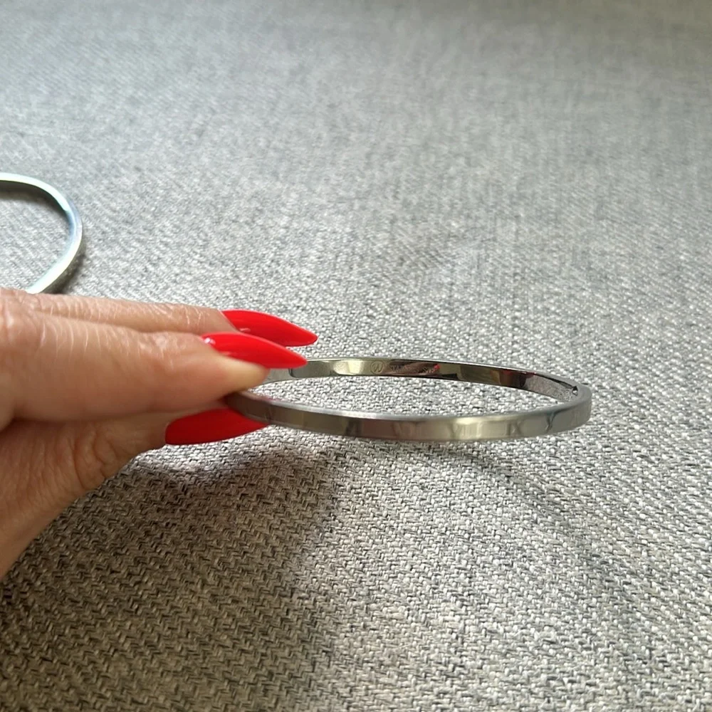 Stainless steel bangles